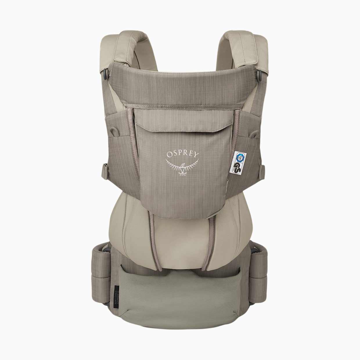Osprey Poco Soft Structured Child Carrier LT - Tan Concrete.
