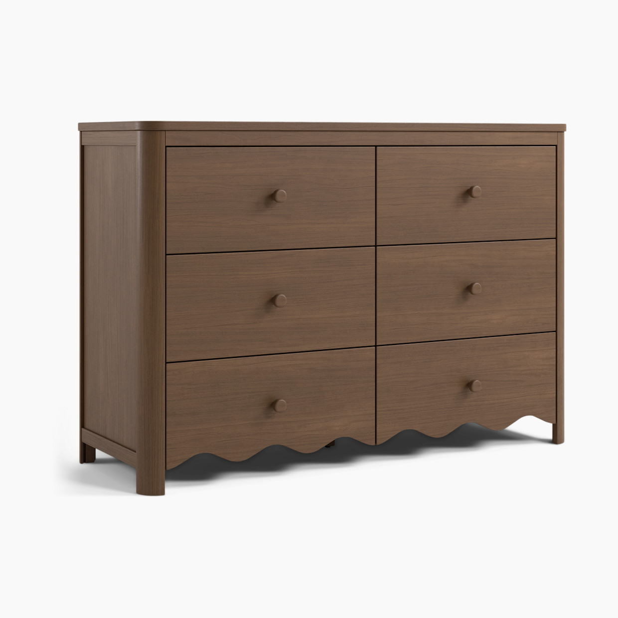 Storkcraft Casablanca 6 Drawer Dresser - Hazelnut.