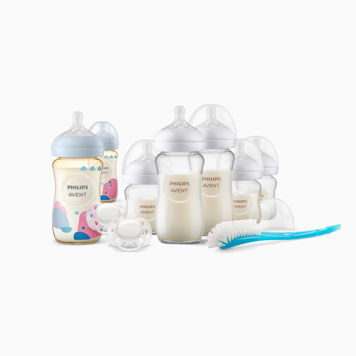 Philips Avent Glass and PPSU Natural Baby Bottle Gift Set.