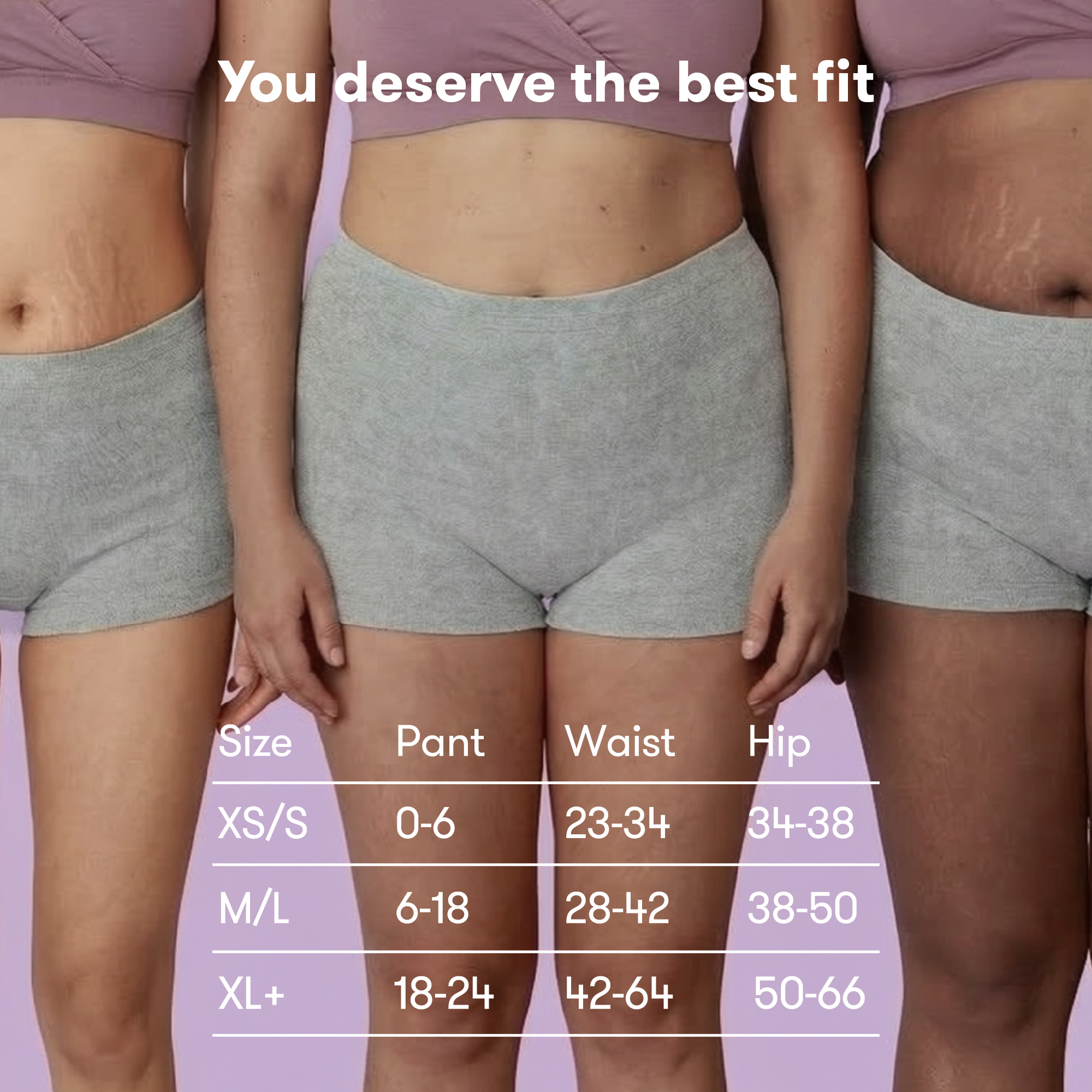 Frida Mom Disposable Boyshort Postpartum Underwear - Gray, Regular.