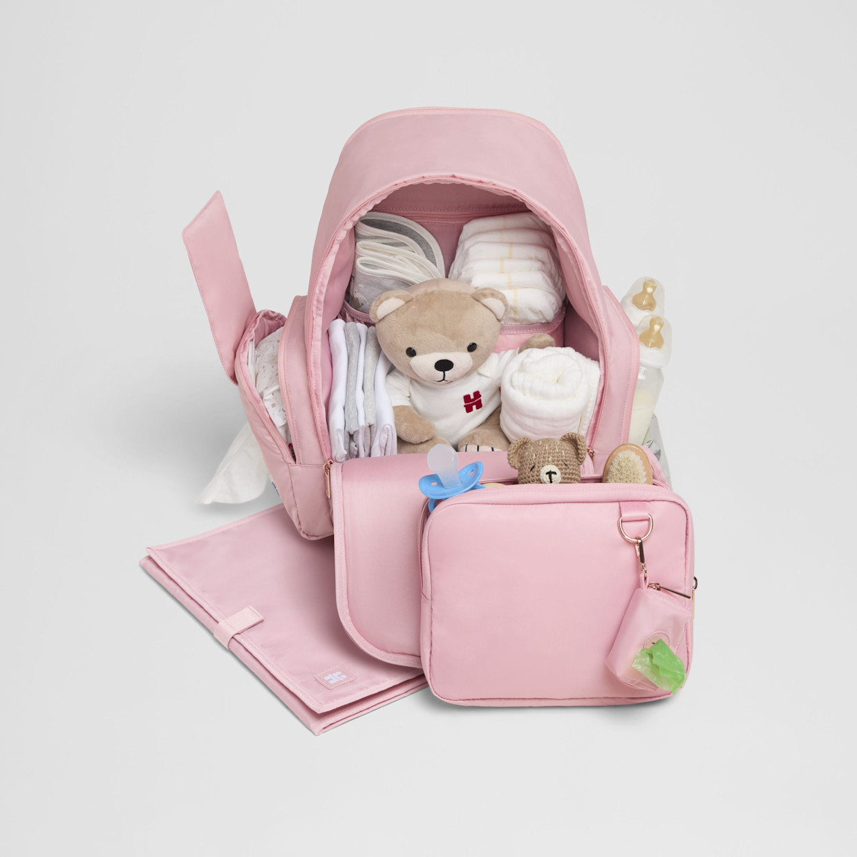 Huggies Sunshine Pack Diaper Bag - Bridal Rose.