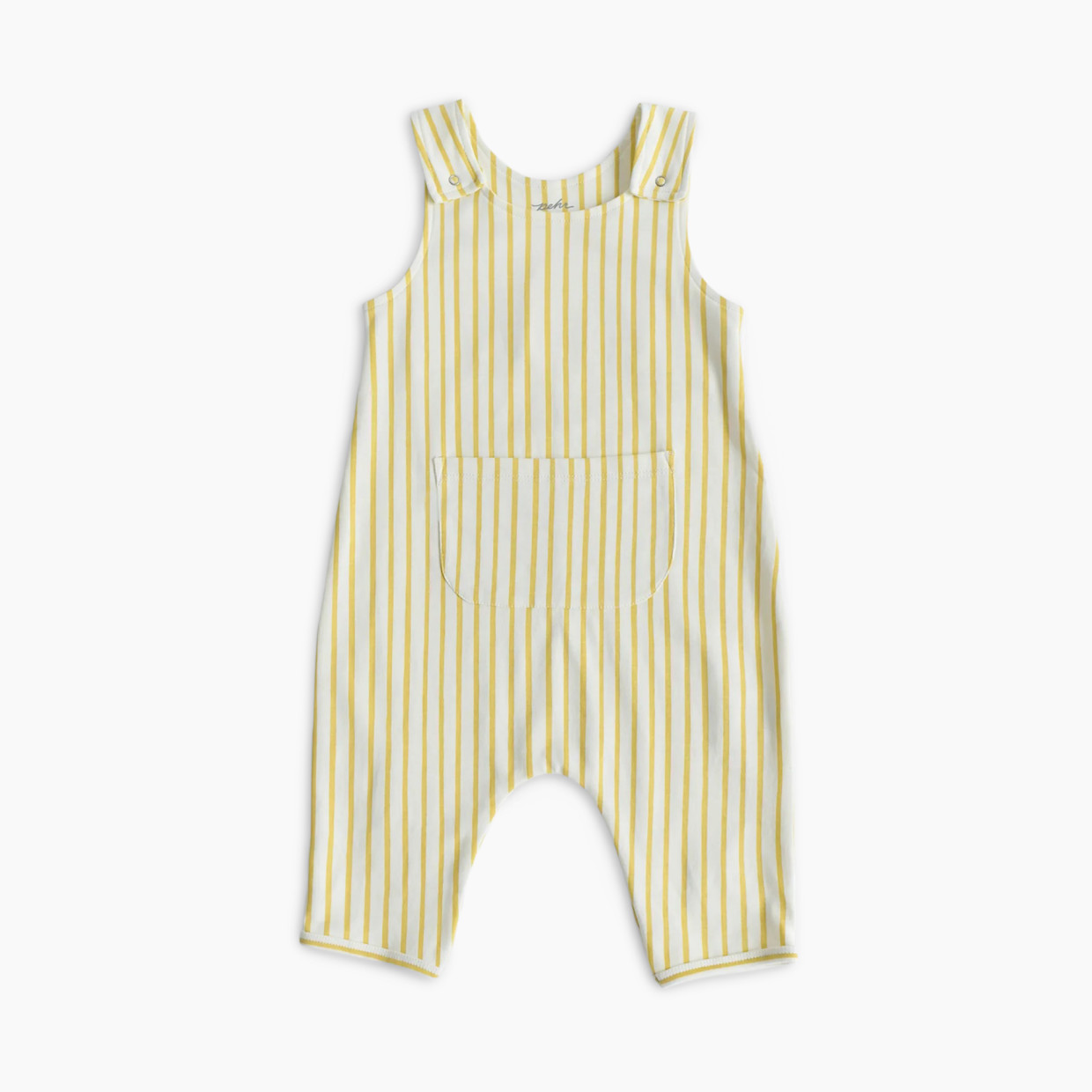 Pehr Stripes Away Overall - Marigold, 3 T.