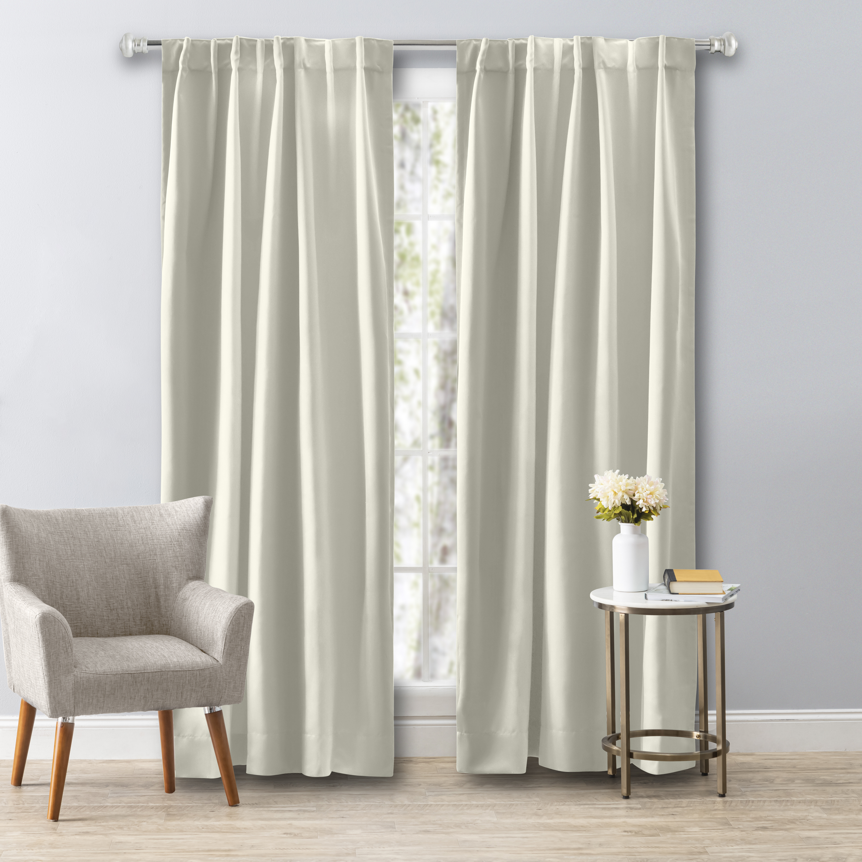 Ricardo Trading Ultimate Black-Out 2-Way Pocket Window Panel Curtain.
