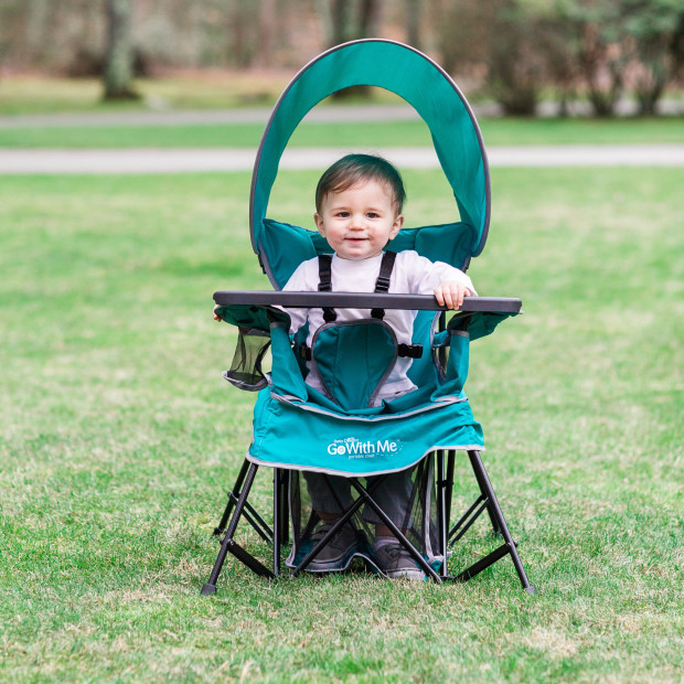 Baby Delight Go With Me Venture Deluxe Portable Chair - Teal.