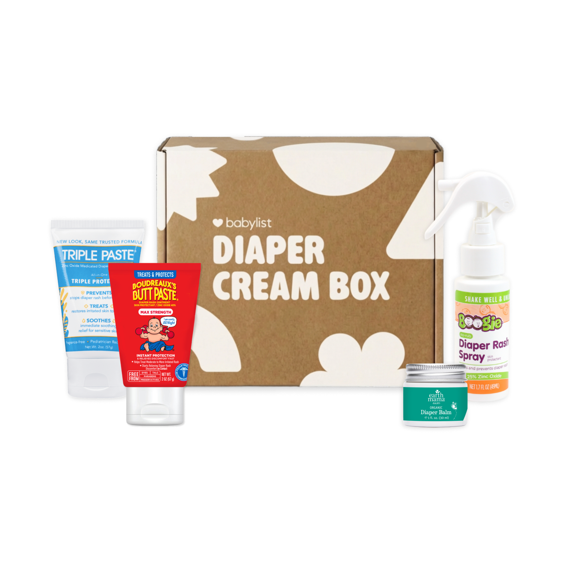 Babylist Diaper Cream Box.