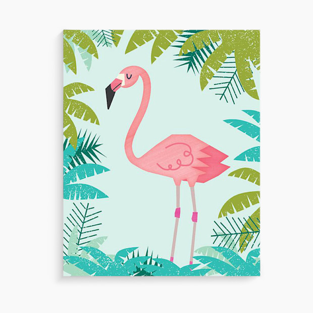 Lucy Darling Art Print - Pink Flamingo!, 8" X 10".