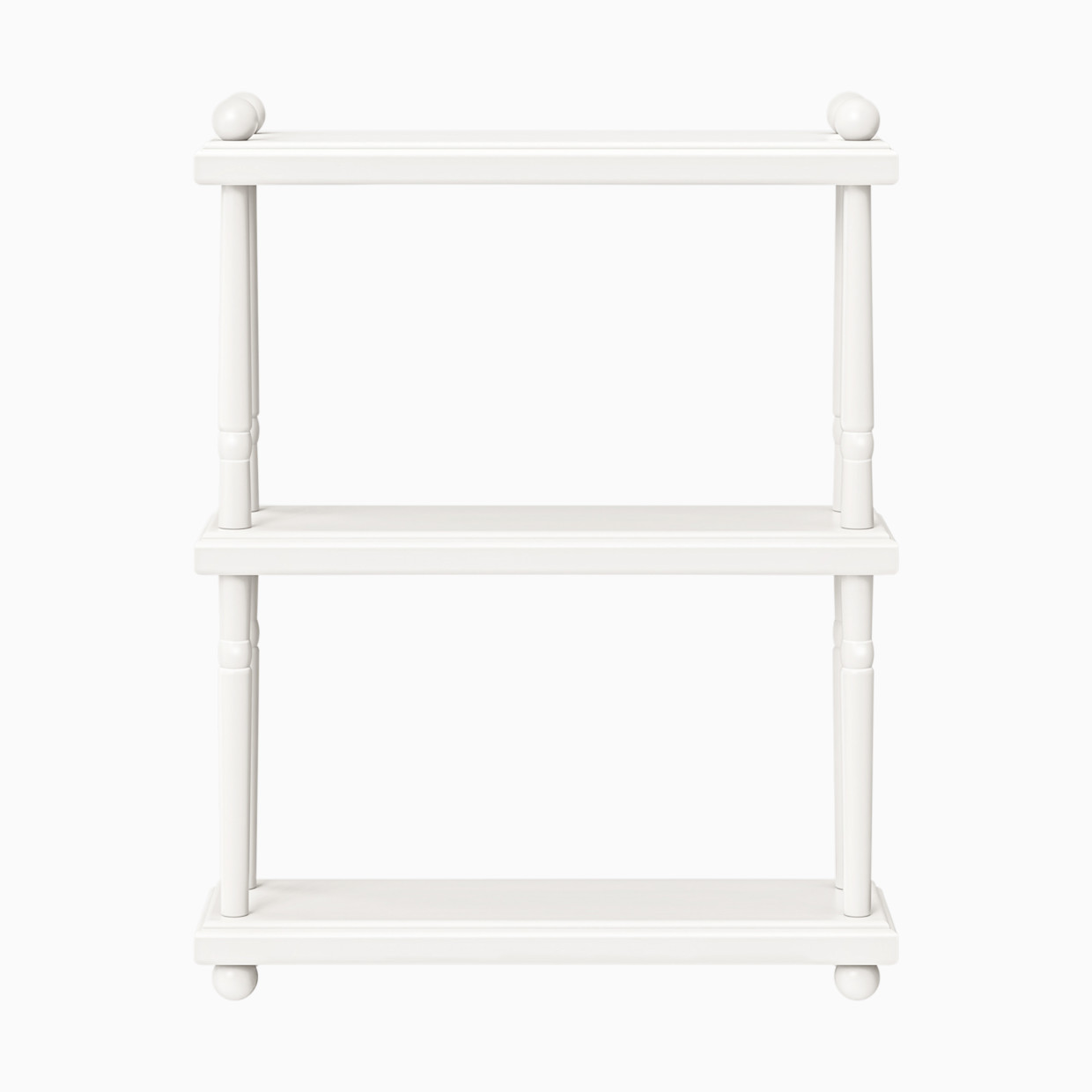 Namesake Liberty Tiered Wall Shelf - Warm White, Contemporary.
