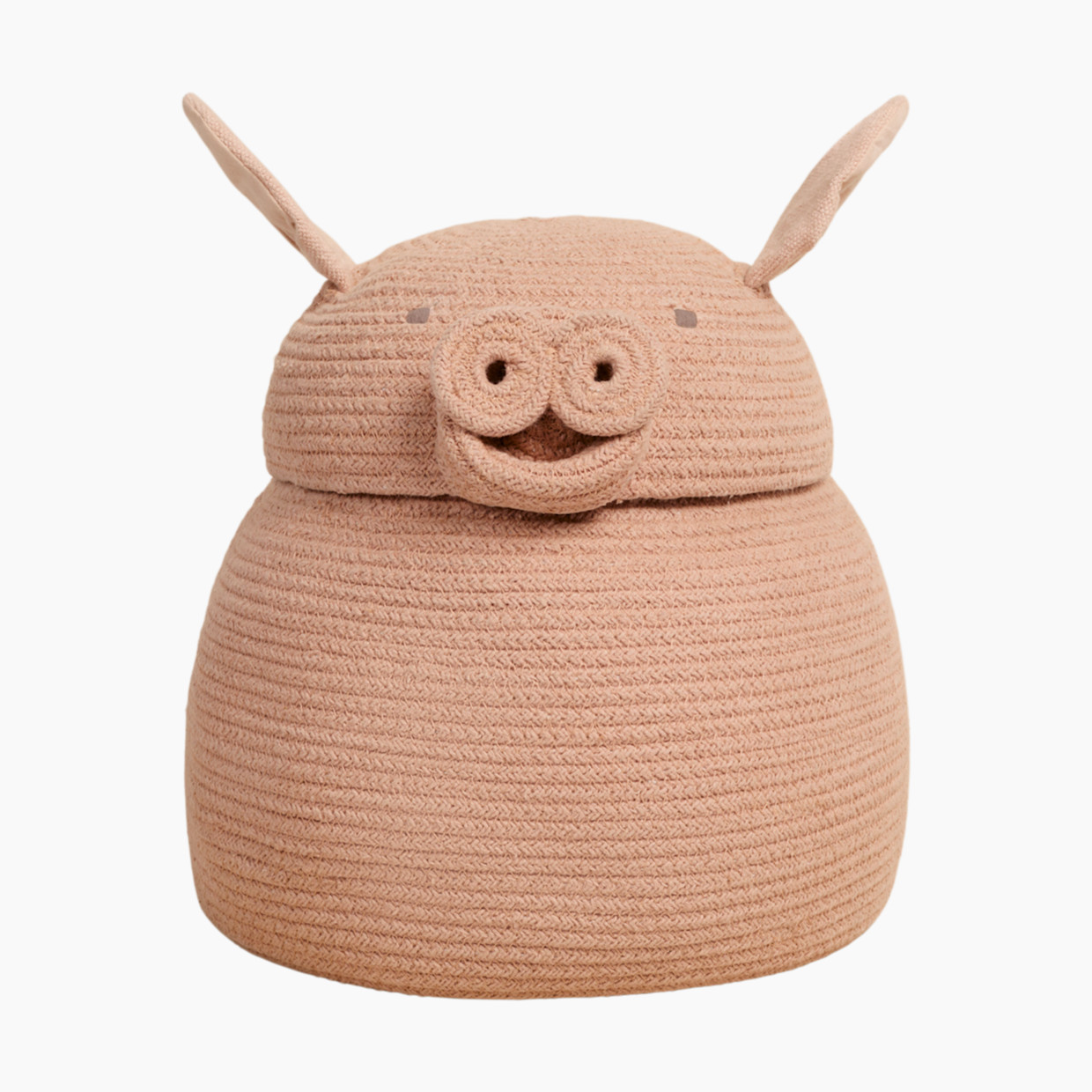 Lorena Canals Animal Crew Basket - Peggy The Pig.