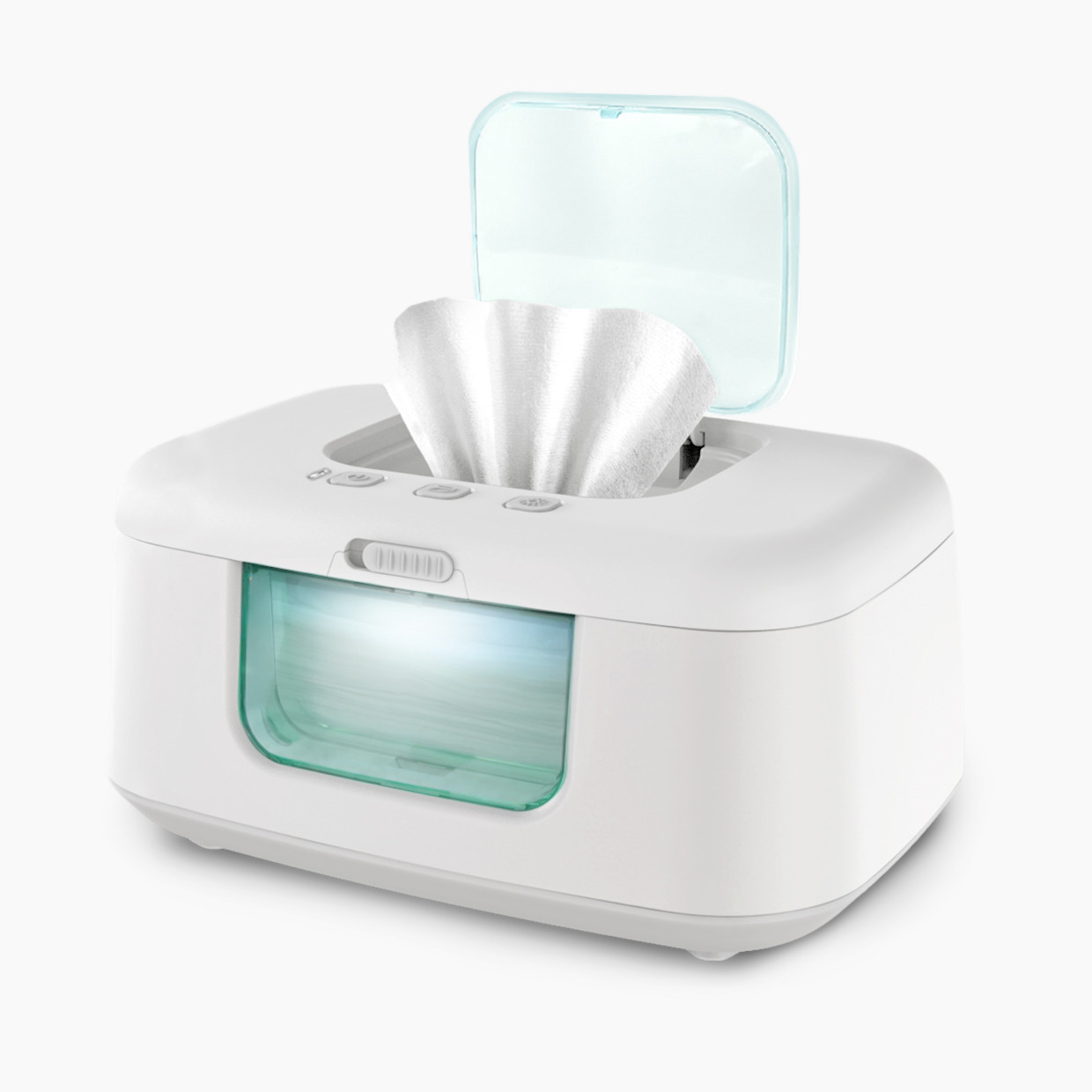 Jool Baby TinyBums Baby Wipe Warmer & Dispenser with LED Changing Light - Aqua.