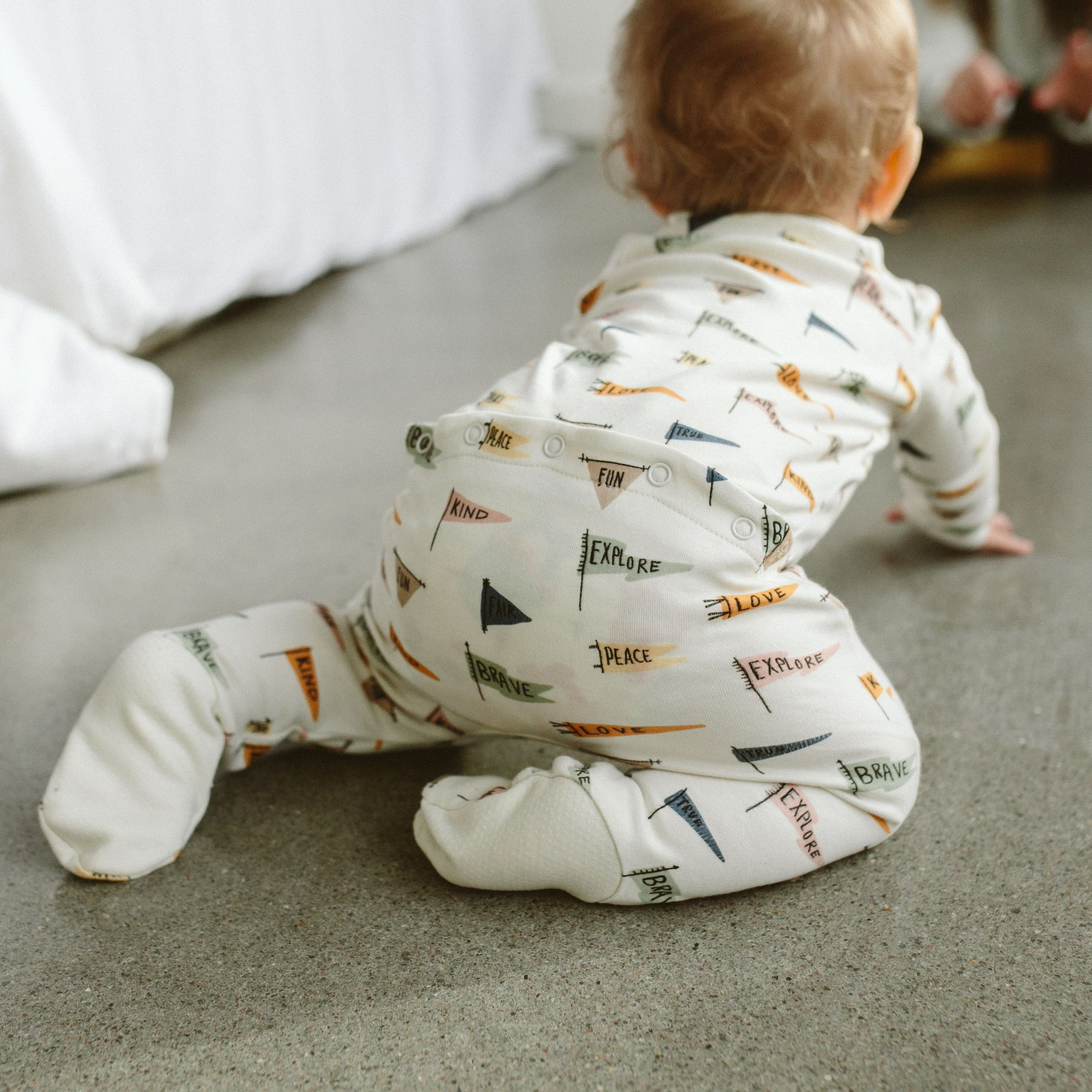 Goumi Kids Grow With You Footie- Snug Fit.