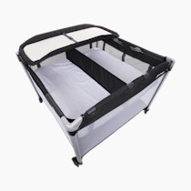 Joovy Room2 Twin Nursery Center Bassinet Playpen Accessory Black