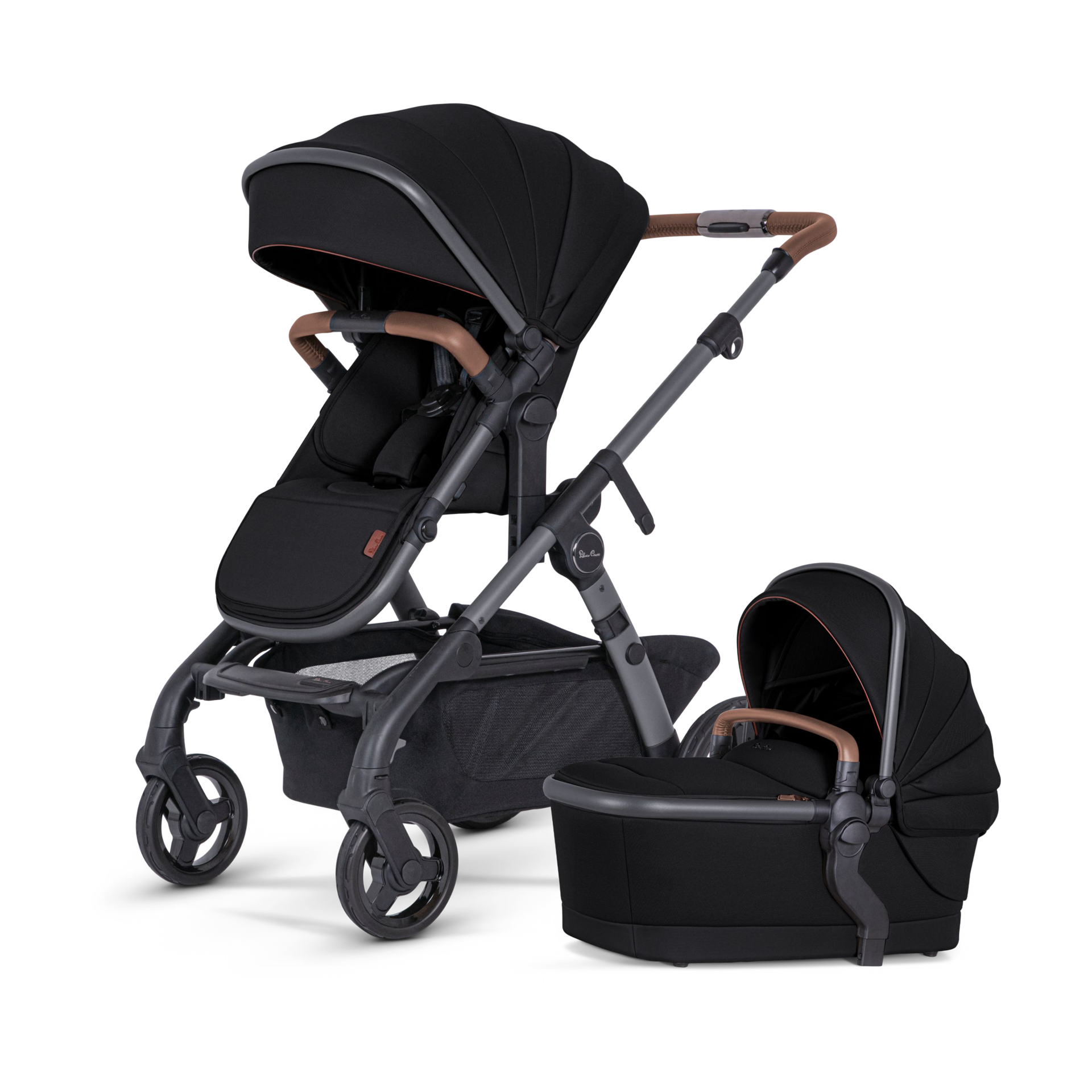 Silver Cross Wave 3 Single to Double Stroller.