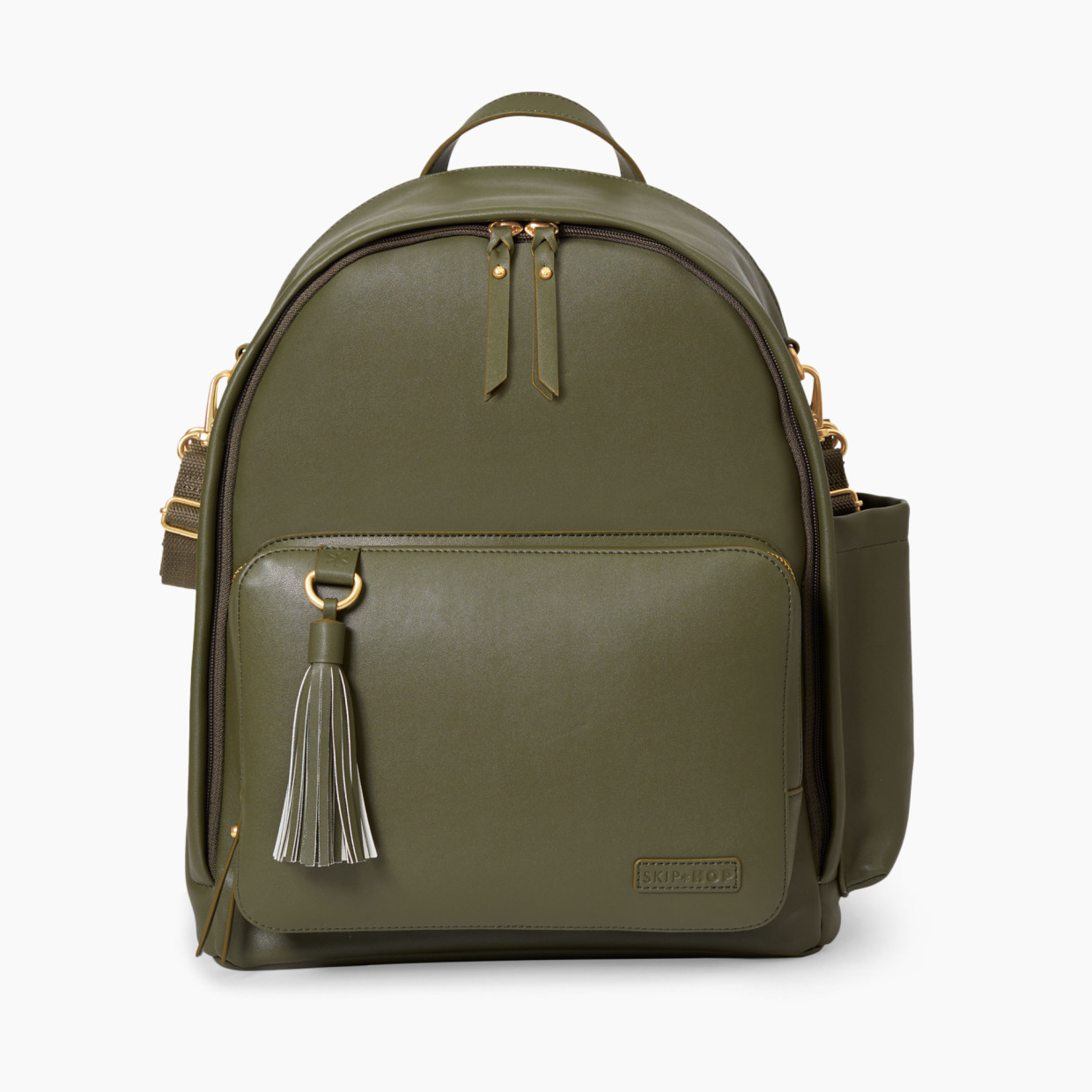 Skip Hop Greenwich Simply Chic Diaper Backpack - Olive.