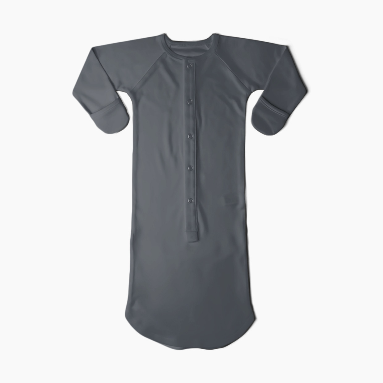 Goumi Kids 24hr Convertible Sleeper Baby Gown - Midnight, 0-3 M.