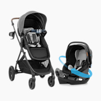 Evenflo Shyft Intuiti+ Travel System featuring Revolve180 LiteMax NXT with SensorySoothe