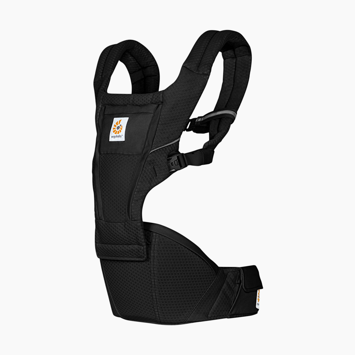Ergobaby Alta Hip Seat Carrier - Onyx Black.