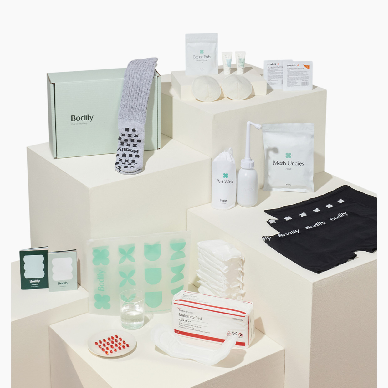 Bodily Care for Birth Box - Mint Green