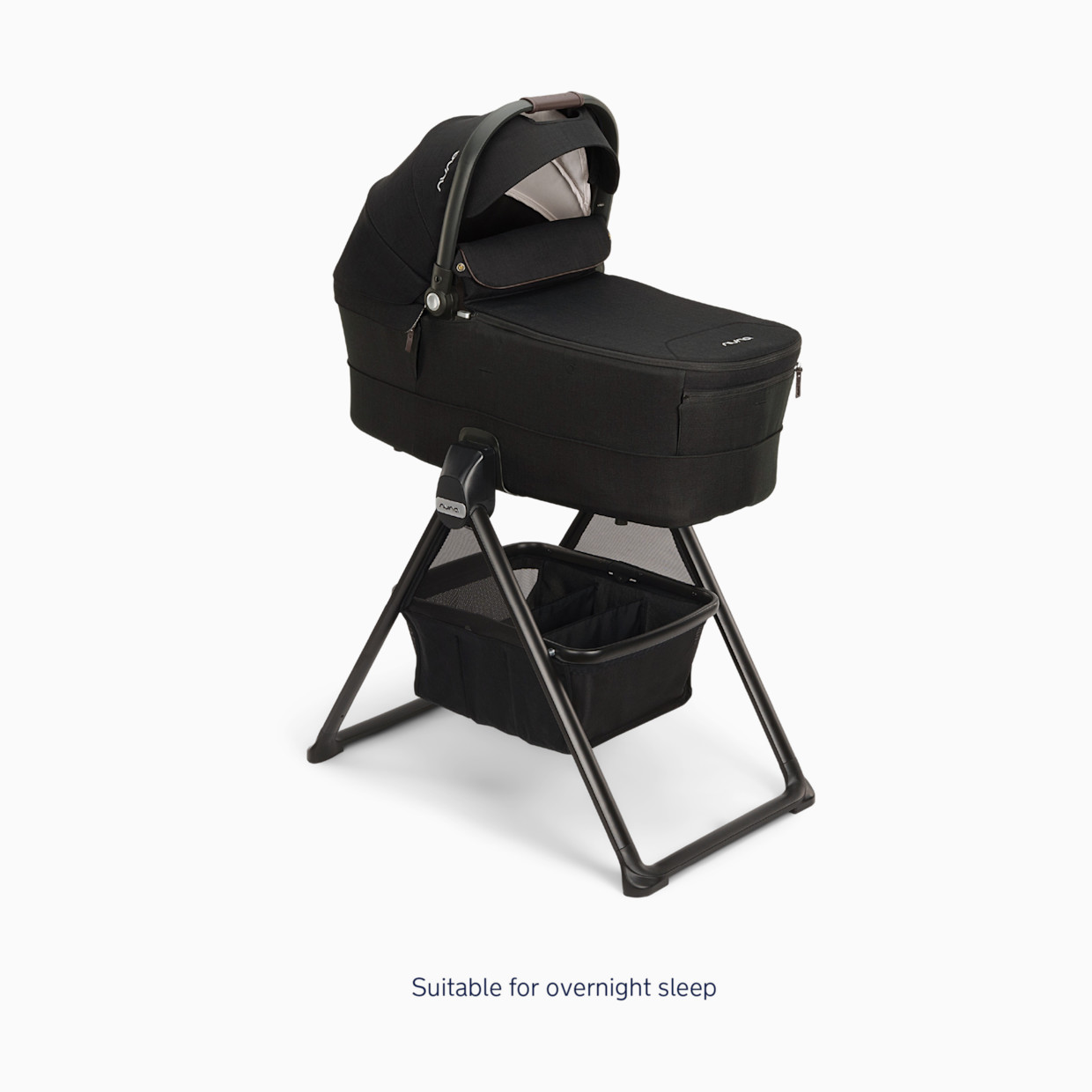 Nuna MIXX series Bassinet - Caviar/Chocolate.