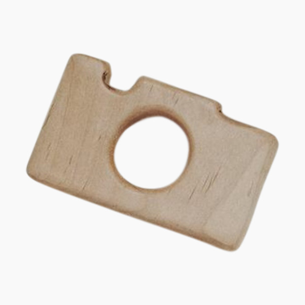 Clover & Birch Wooden Teether - Camera.