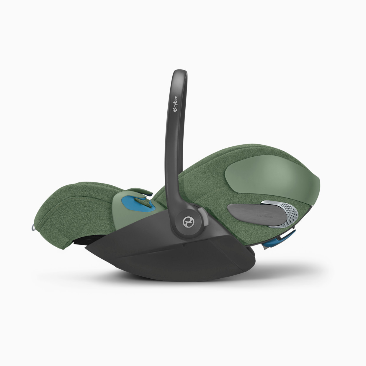 Cybex Cloud T Comfort Extend Infant Car Seat with SensorSafe - Leaf Green.