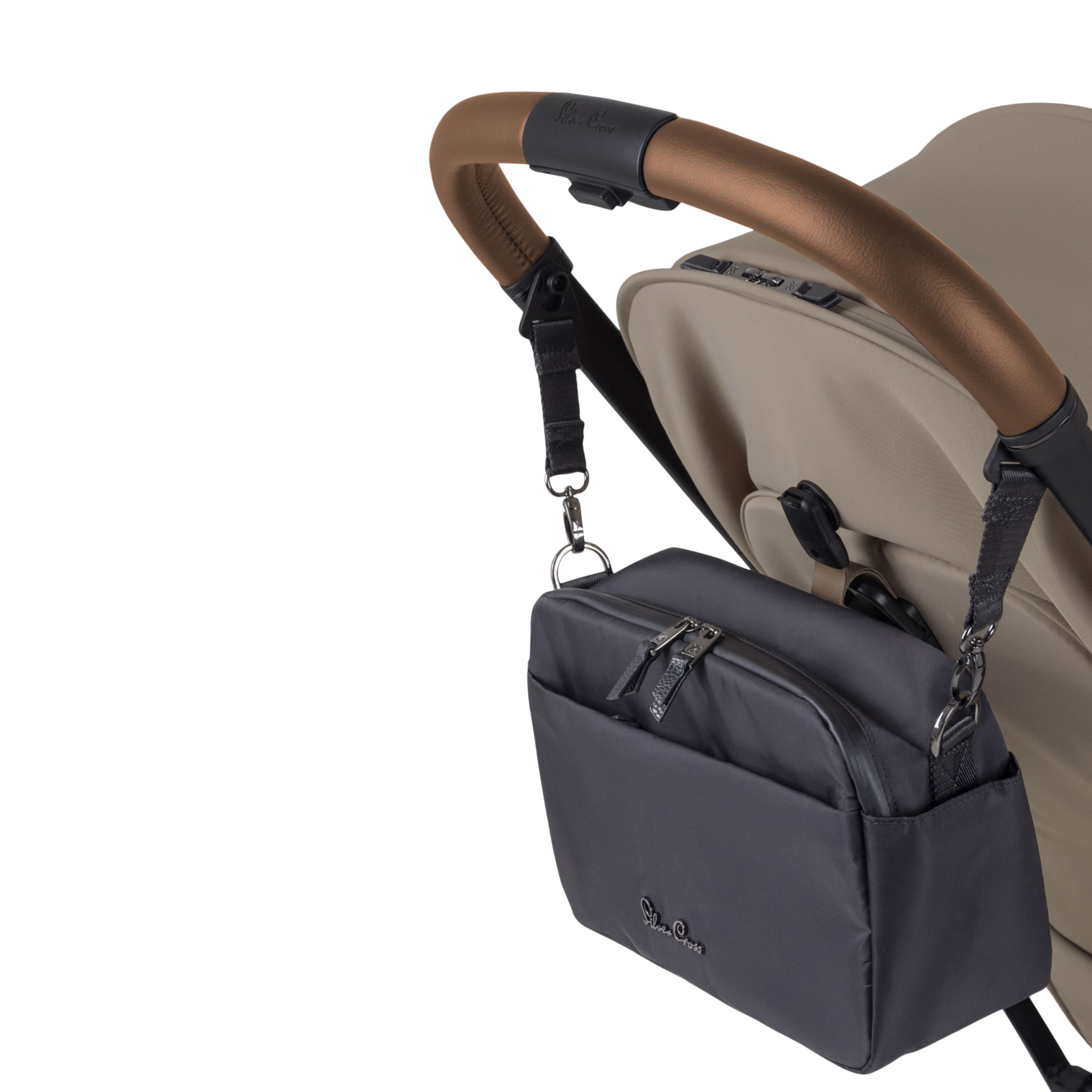 Silver Cross Silver Cross Universal Parent Stroller Organizer - Black.