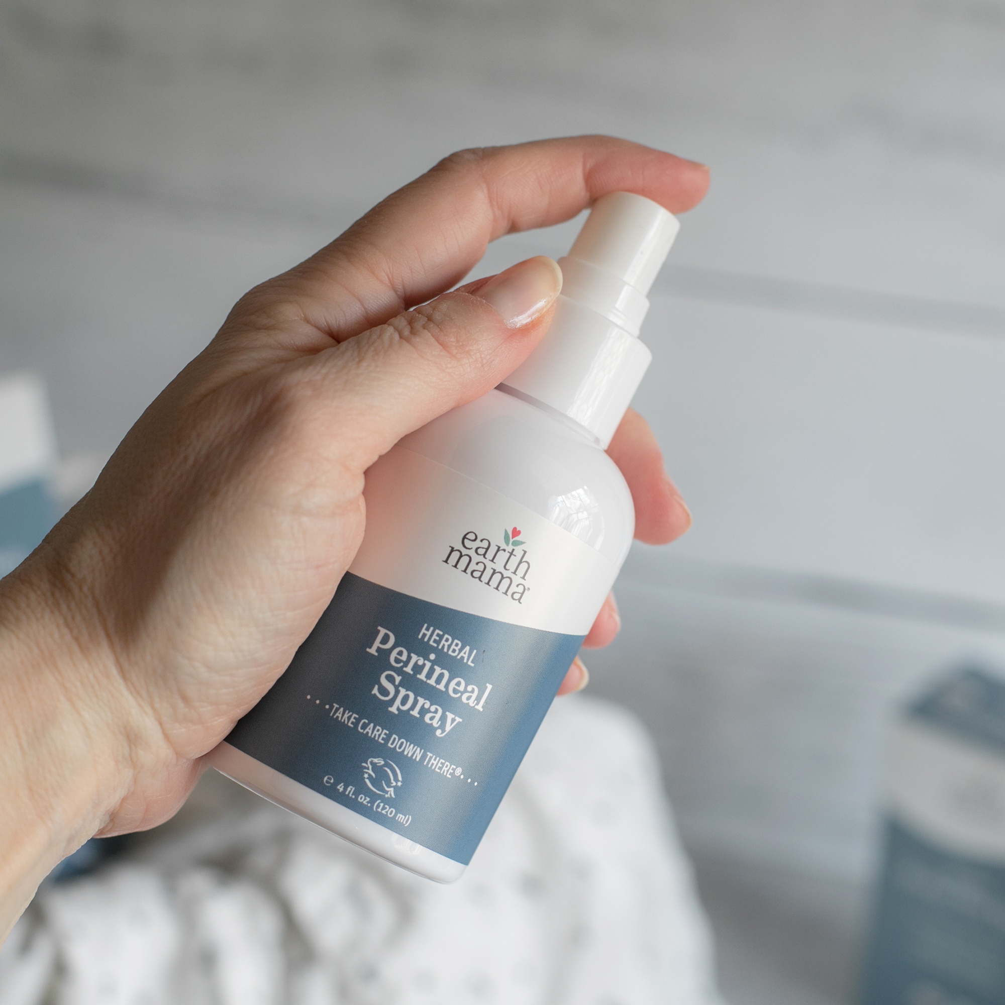 Earth Mama Perineal Balm and Perineal Spray Bundle.
