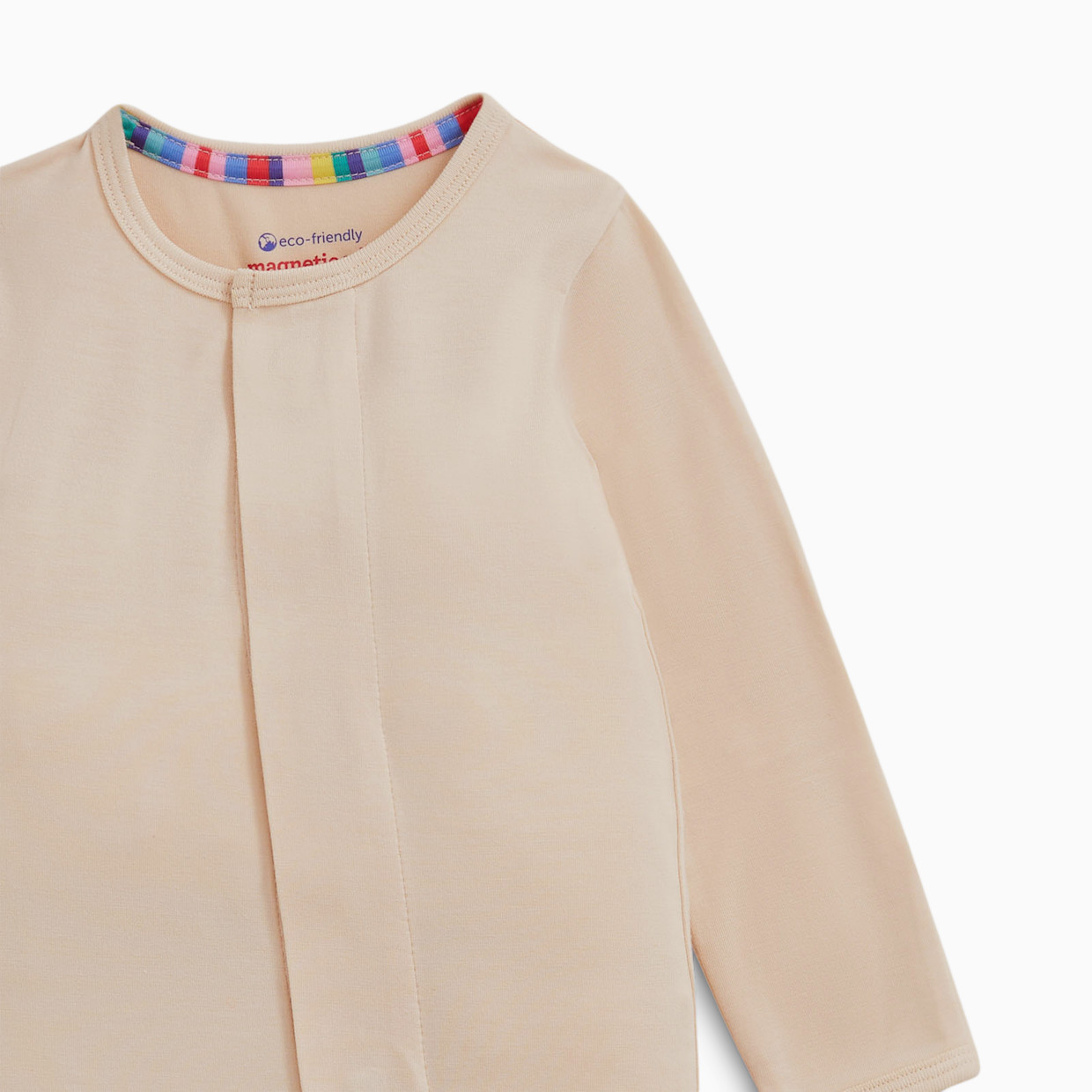 Magnetic Me Modal Magnetic Footie - Tan, Newborn.