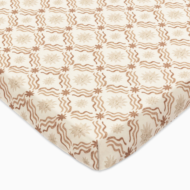 babyletto All-Stages Midi Organic Brushed Cotton Crib Sheet.