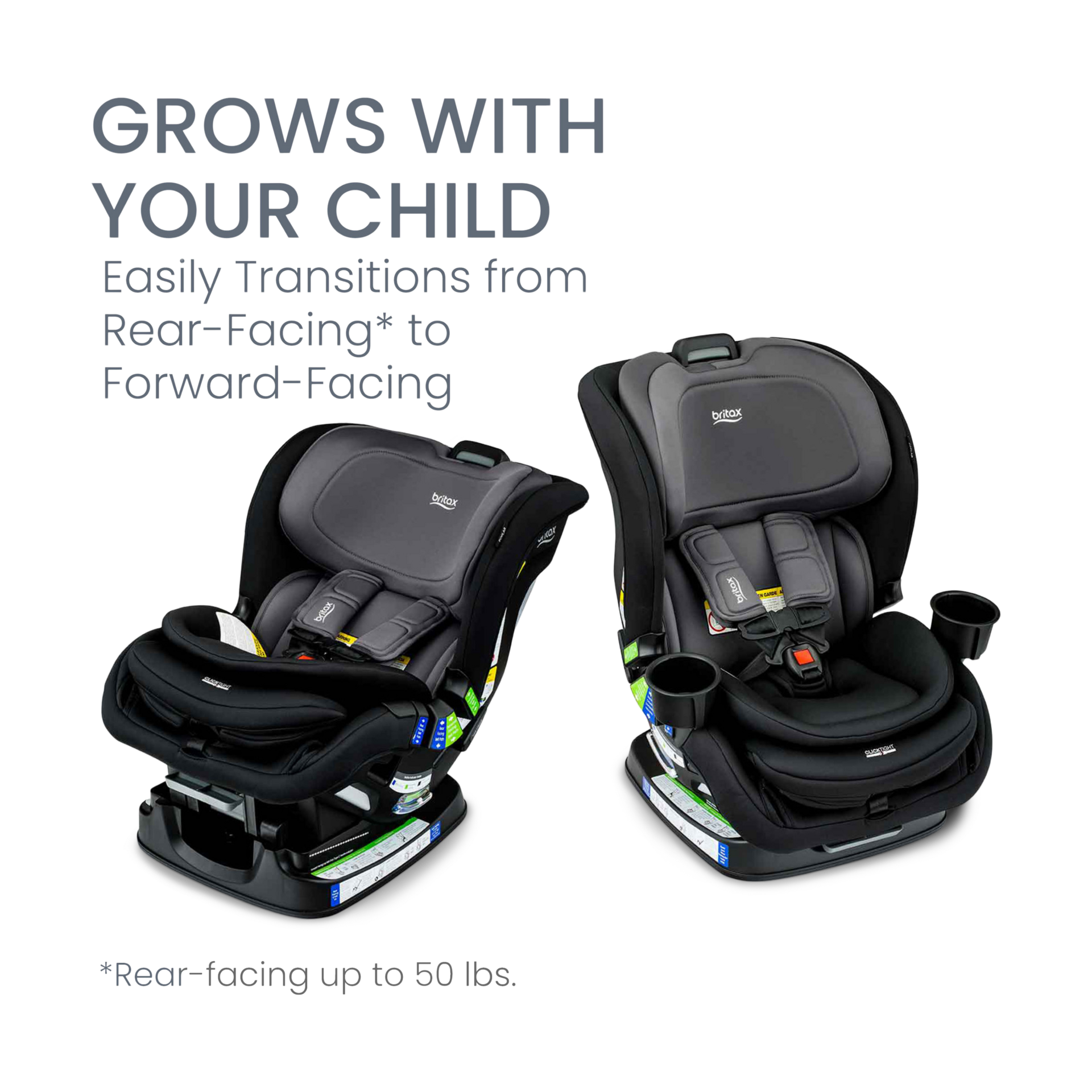 Britax Poplar Convertible Car Seat.