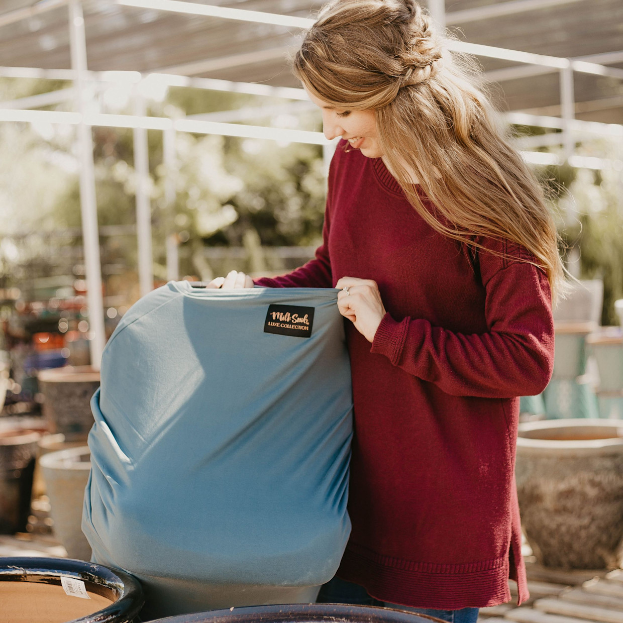 Milk Snob 5-in-1 Luxe Cover - Jade.