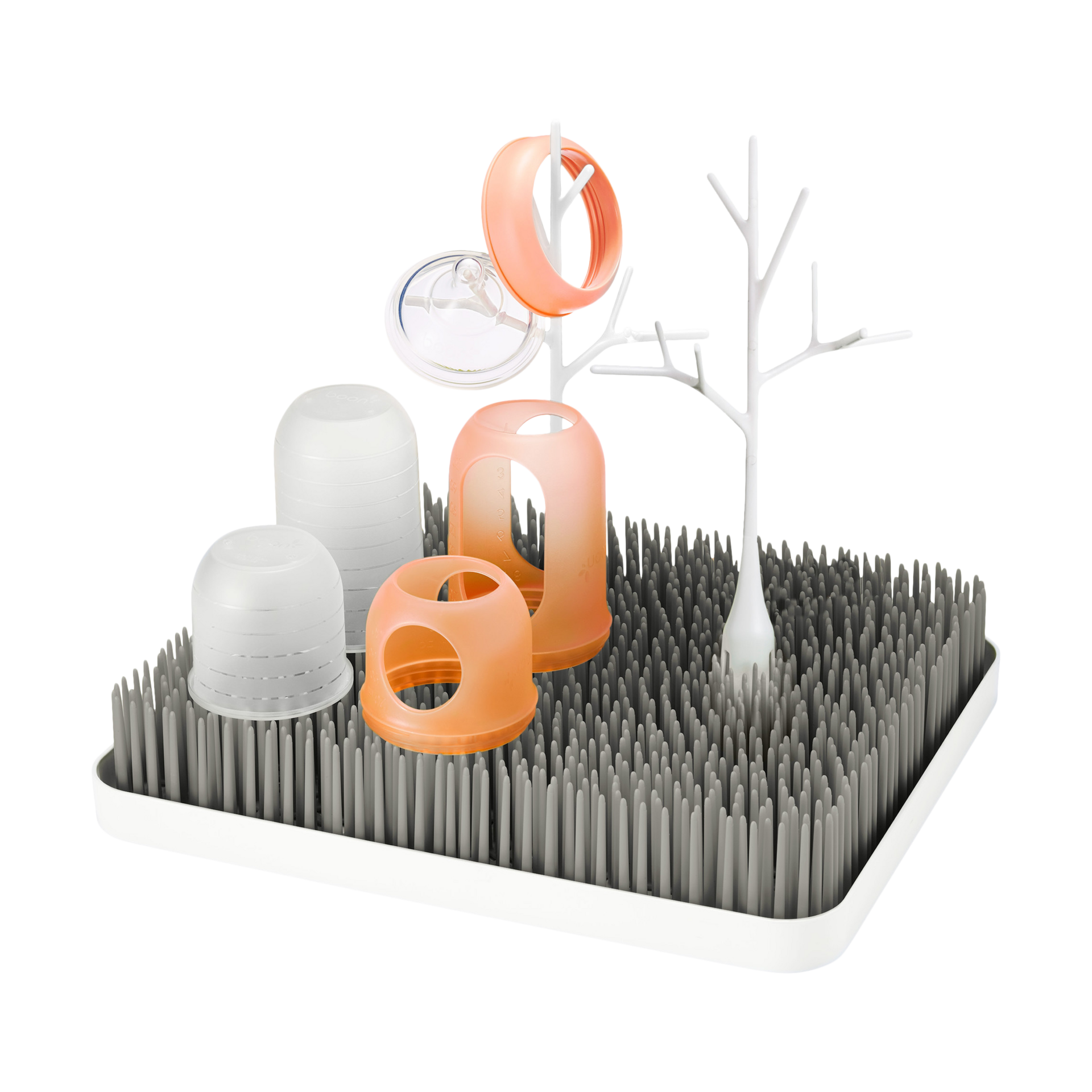 Boon Lawn Drying Rack with 2 Twig Accessories.