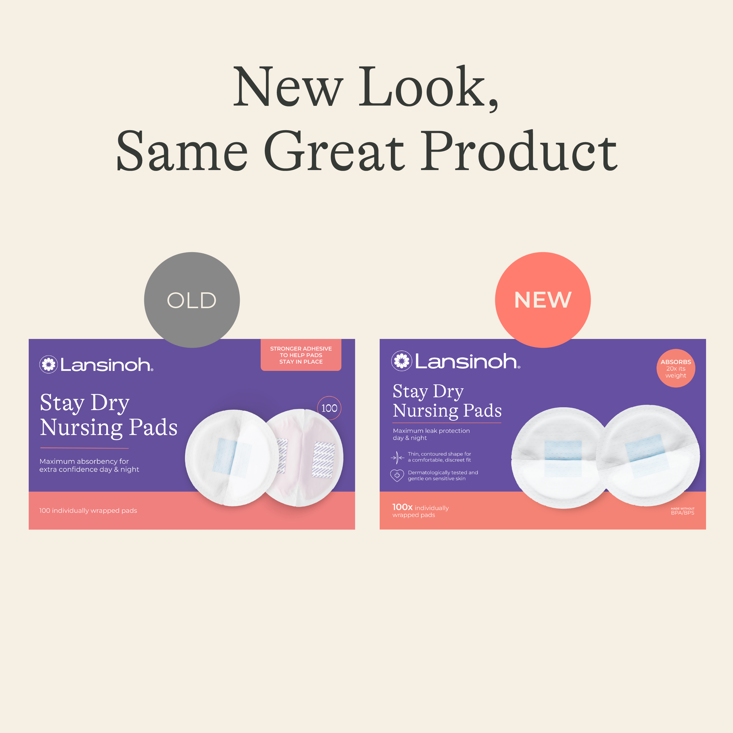  Stay Dry Disposable Nursing Pads.