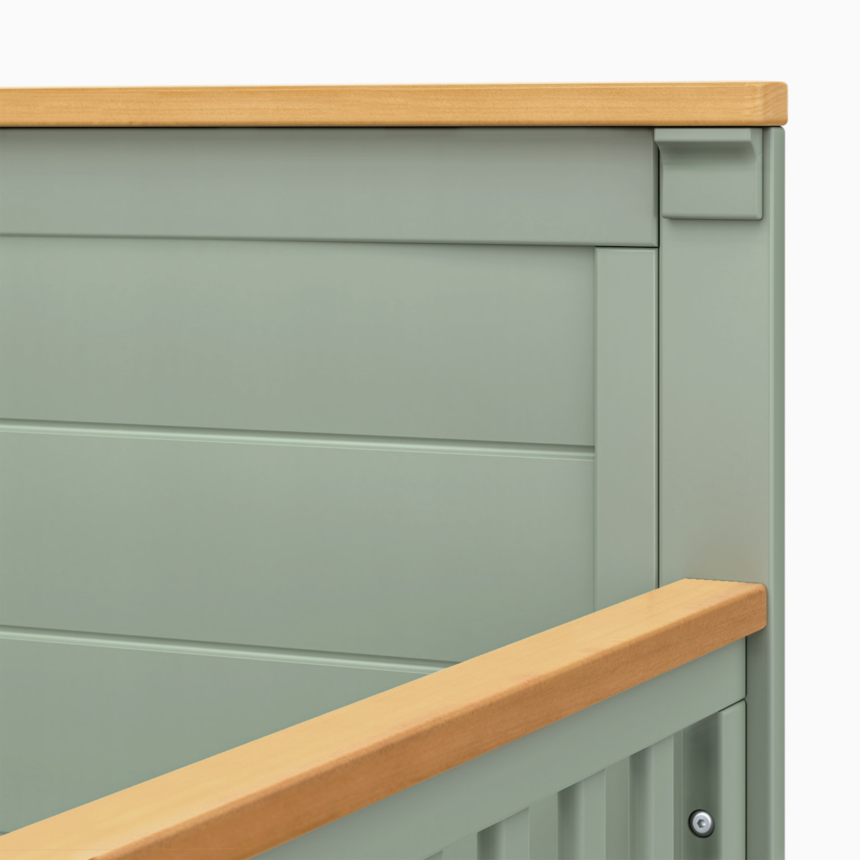 daVinci Shea 4-in-1 Convertible Crib - Light Sage/Honey.