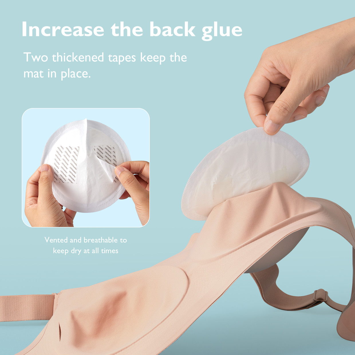 Momcozy Ultra-Thin Disposable Nursing Pads - White, 120.