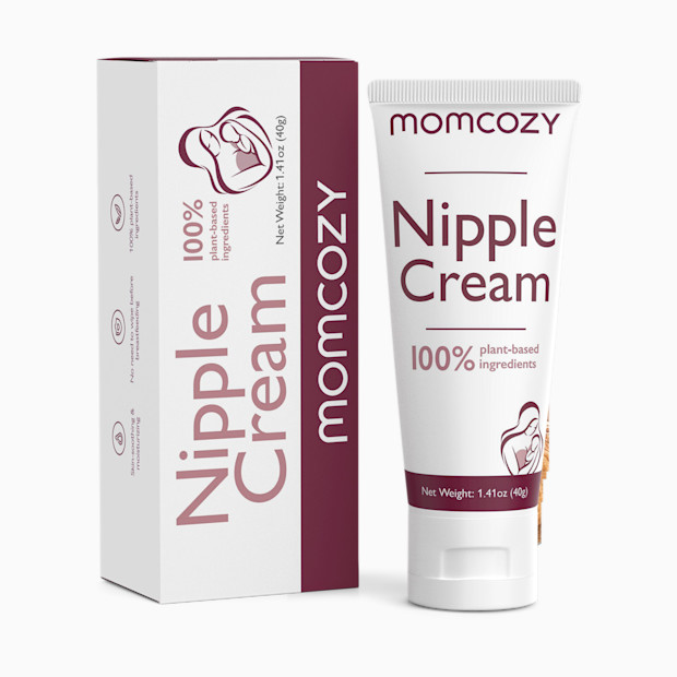 Momcozy 100% Natural Nipple Cream, Vegan Lanolin-free Nipple Butter.