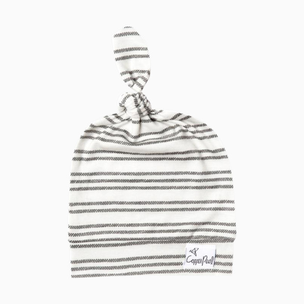 Copper Pearl Printed Top Knot Hat.