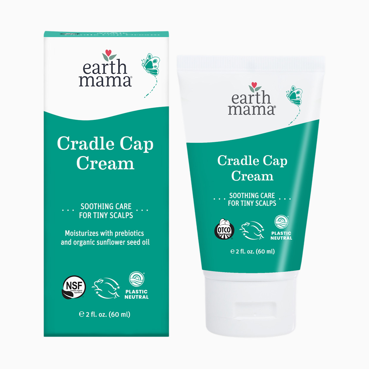 Earth Mama Cradle Cap Cream - 2 Fl Oz.