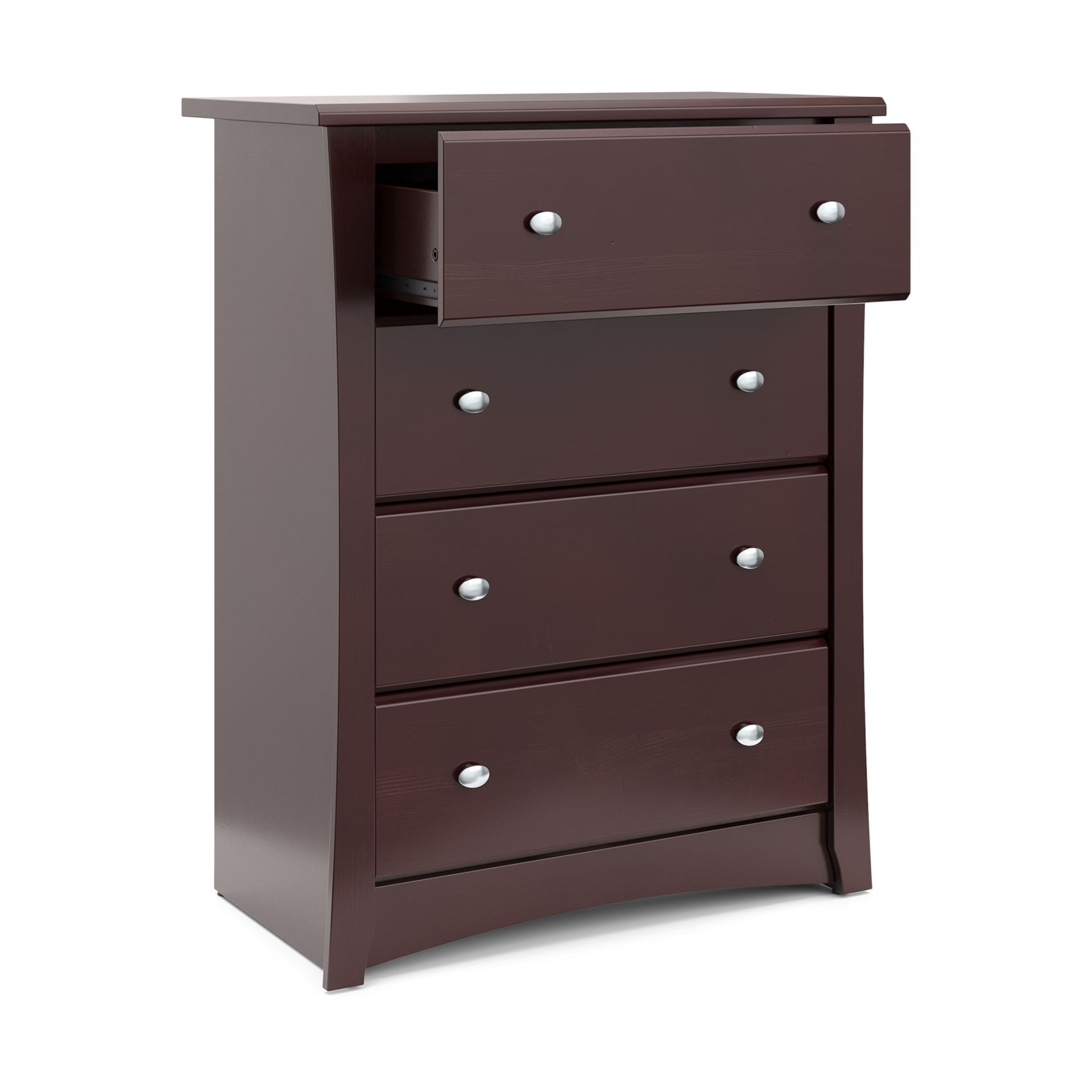 Storkcraft Crescent 4 Drawer Chest - Espresso.
