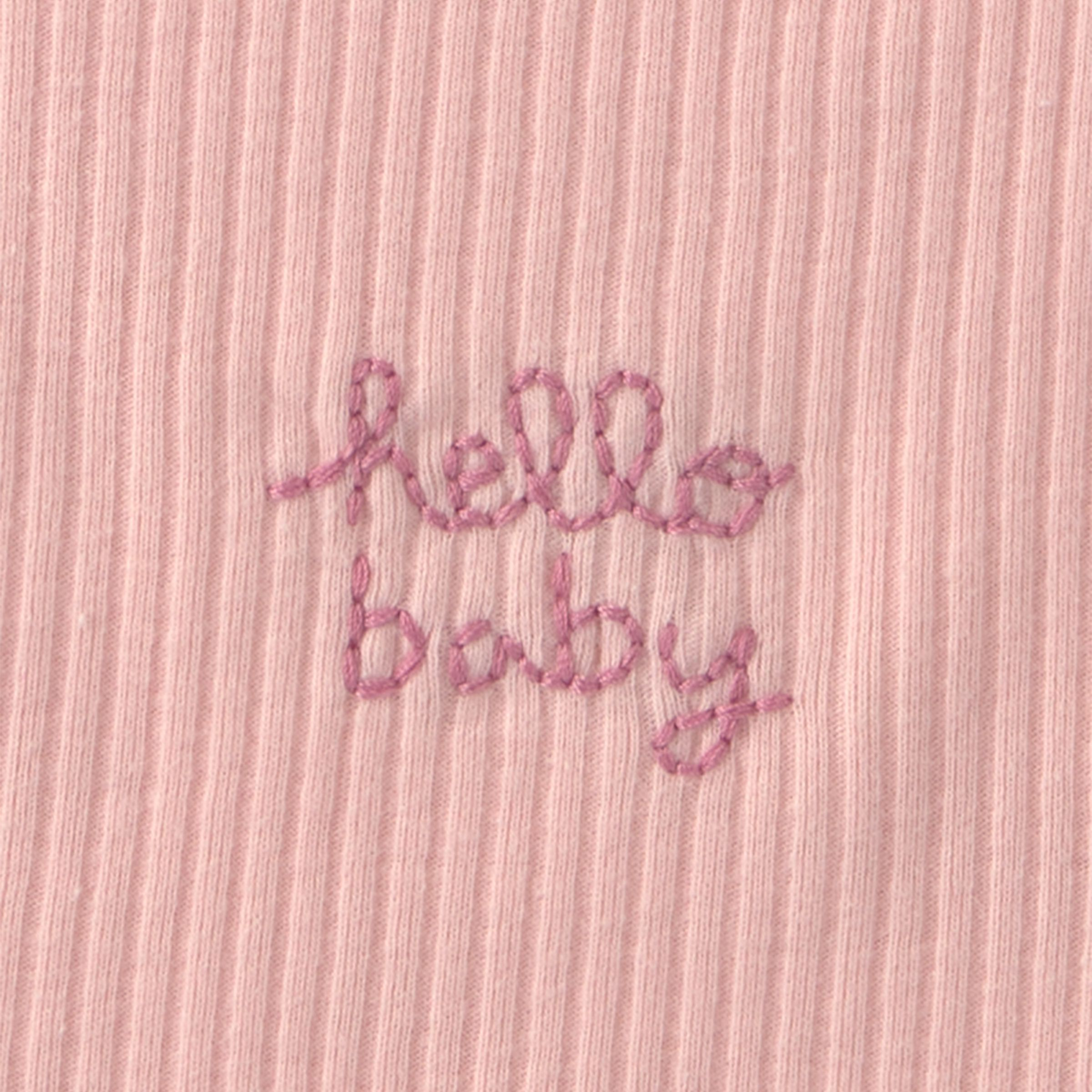 Carter's Bibs (3 Pack) - Pink/Ivory Floral, Osz.