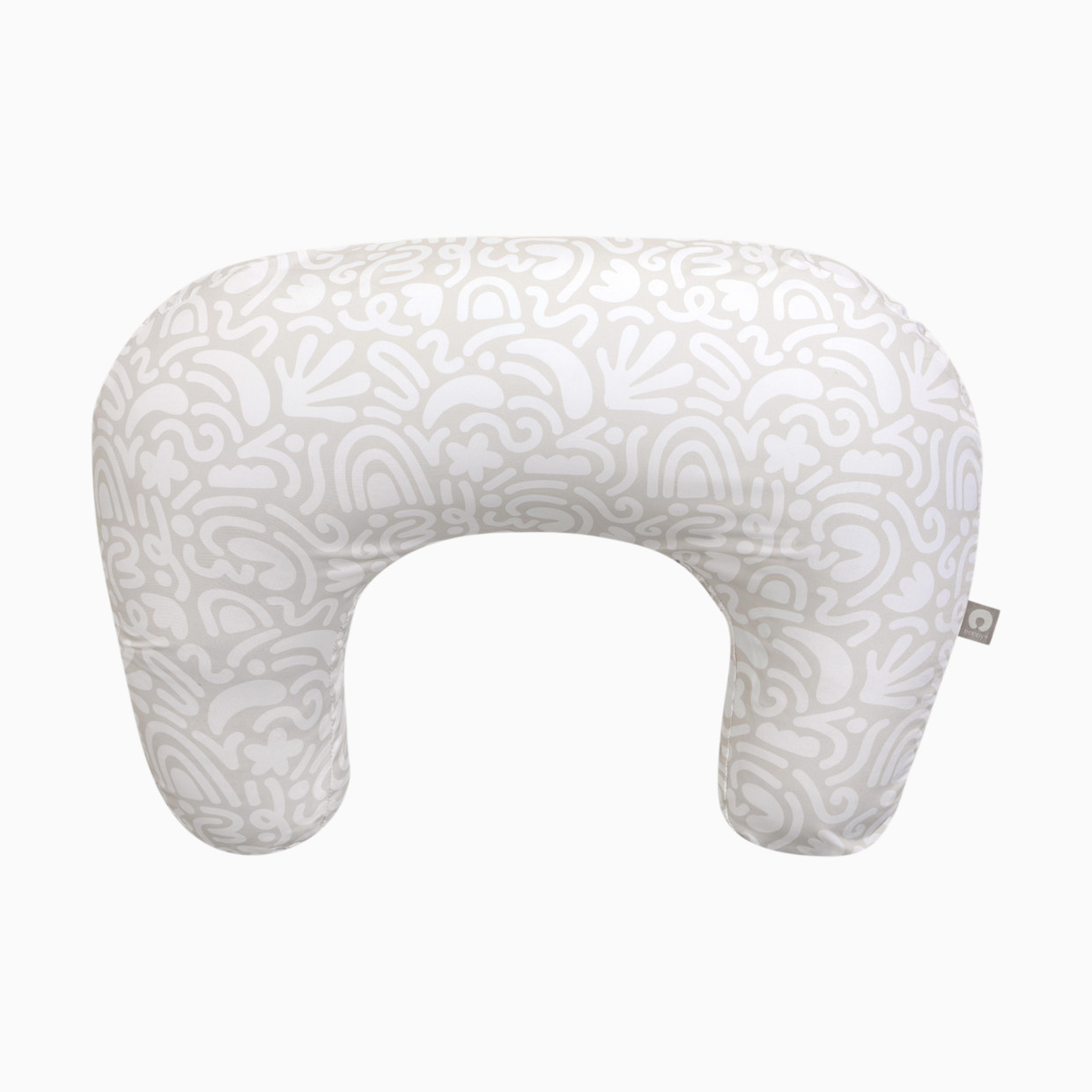Boppy New Nursing Pillow - Cream Retro Squiggles.