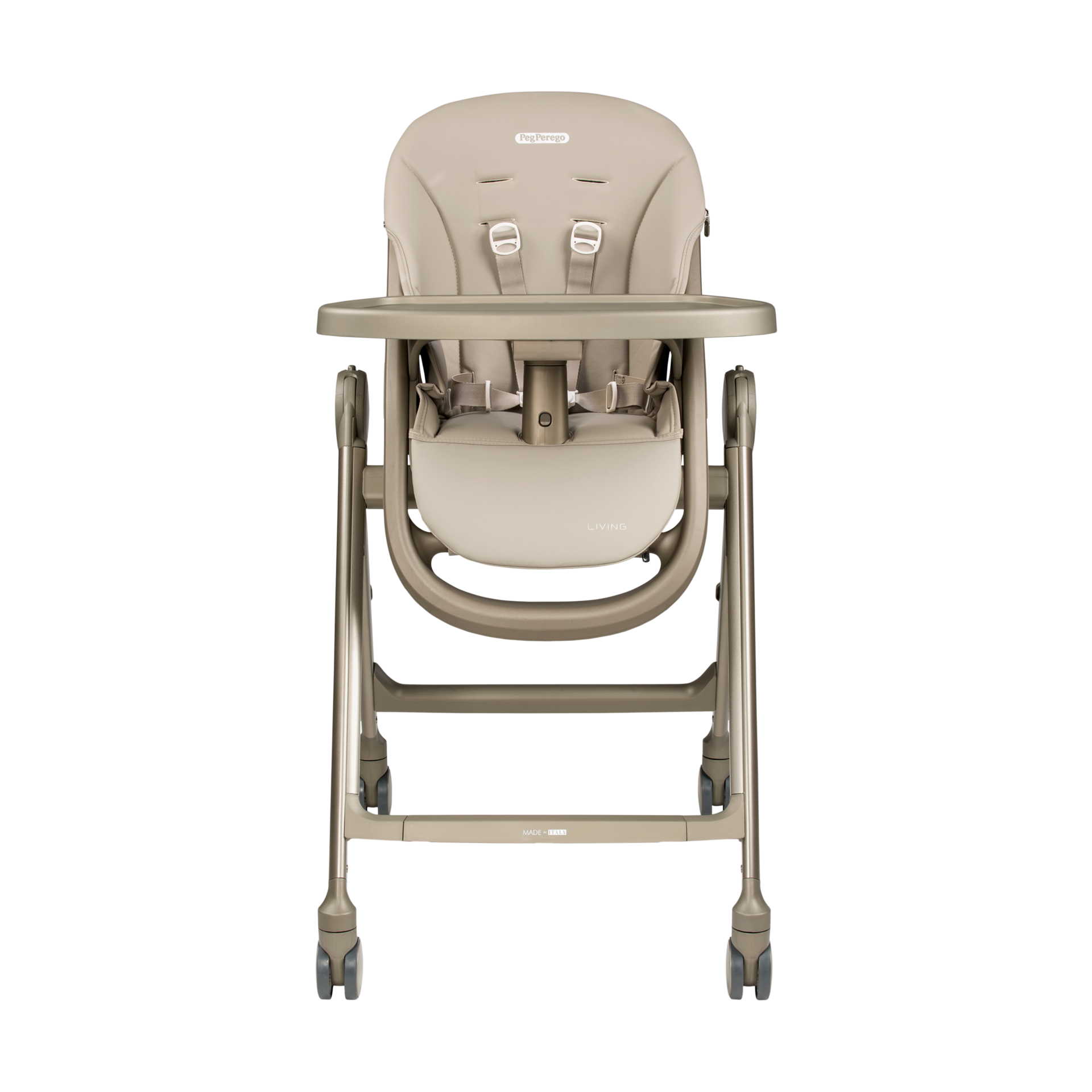 Peg Perego Living High Chair - Space Sand.