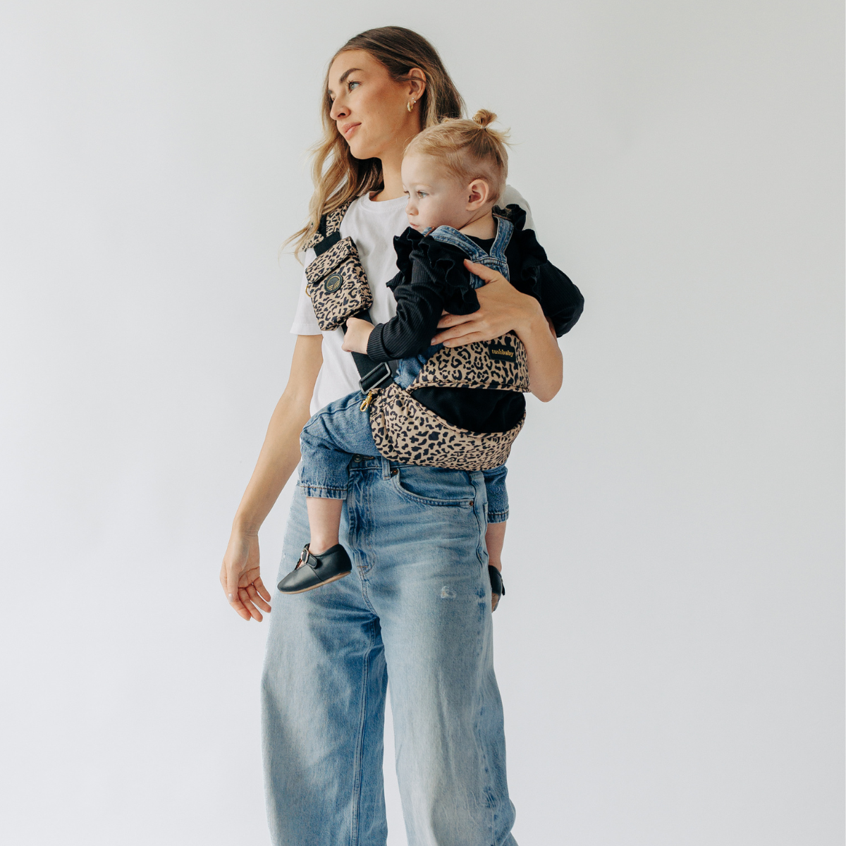 Tushbaby Liftoff Toddler Sling - Cheetah.