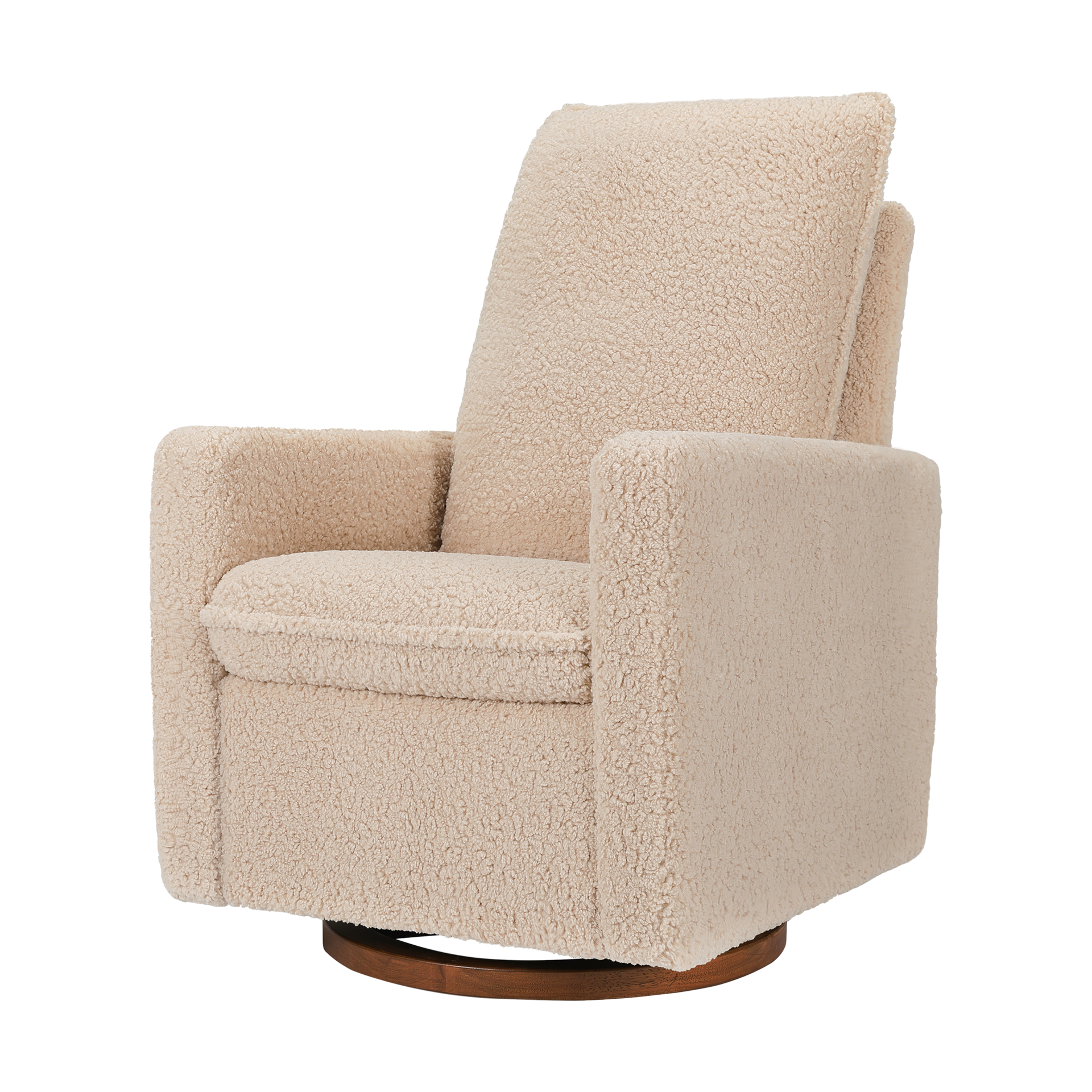 Thumbnail of Chai Shearling With Dark Wood Base