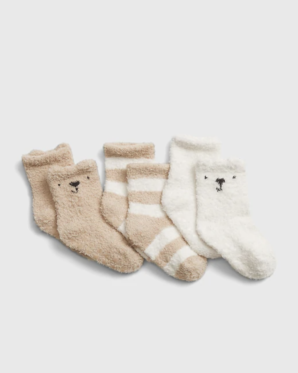 Baby Fuzzy Socks (3-Pack) - $12.95.