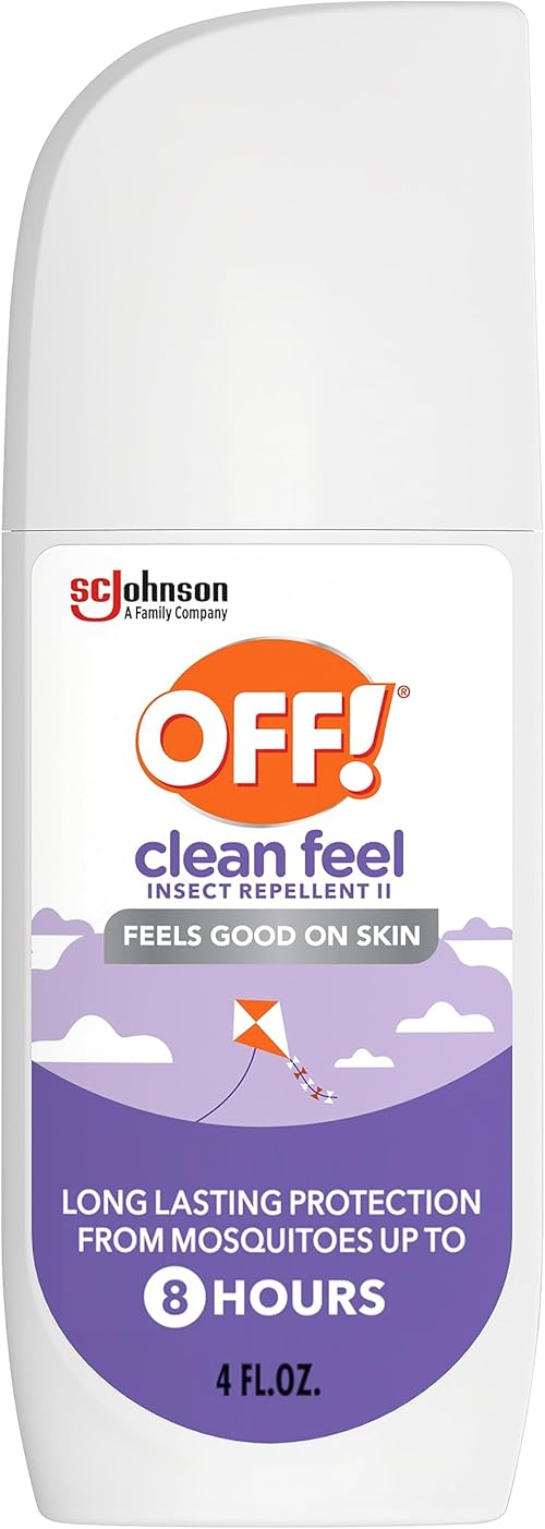 OFF! Clean Feel Insect Repellent Spritz with 20% Picaridin.