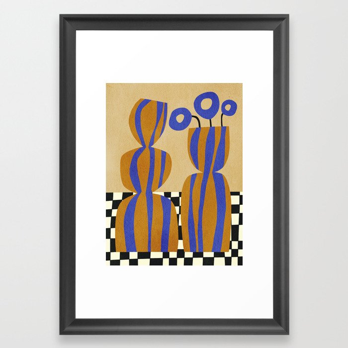 atelier j Abstract E022 Framed Art Print.