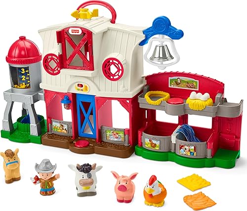 Fisher-Price Little People Caring for Animals Farm Playset.