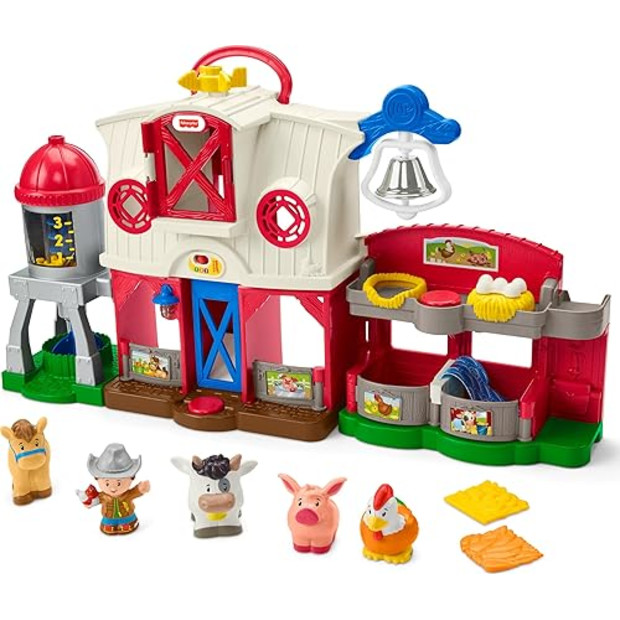 Fisher-Price Little People Caring for Animals Farm Playset.