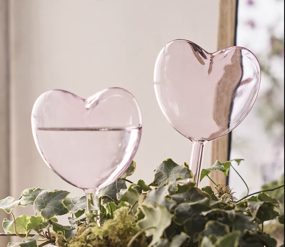 Terrain Heart Watering Globes, Set of 2.