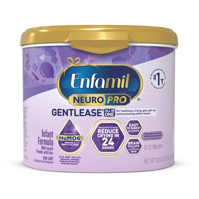 Enfamil NeuroPro Gentlease Powder Infant Formula - 19.5 oz.